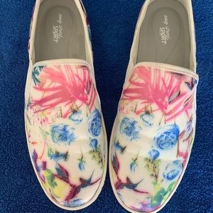 Easy Spirit Sport Slip on Sneaker Hummingbirds Size 12